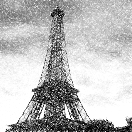 Word sketch of the Eiffel Tower