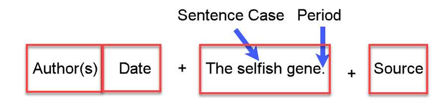 Reference list entry for a journal article with a simple title (i.e., no subtitle) entered in sentence case.
