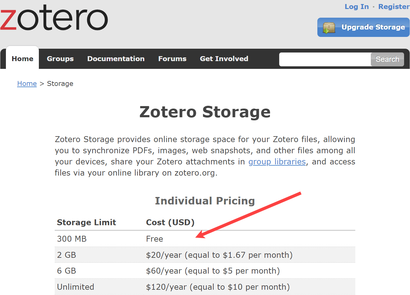 Zotero Pricing Zotero pricing for additional online storage
